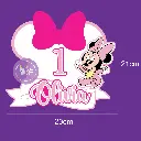 Caketopper en capas Minnie